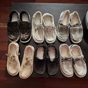 Hey Dude Women's Sneakers - Black, Gray, Cream, Tan